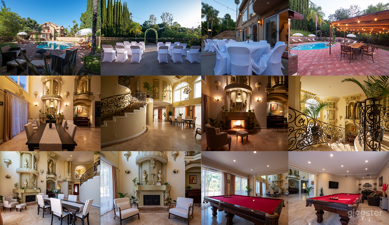 Greek-inspired house with Backyard and Pool Photo 1