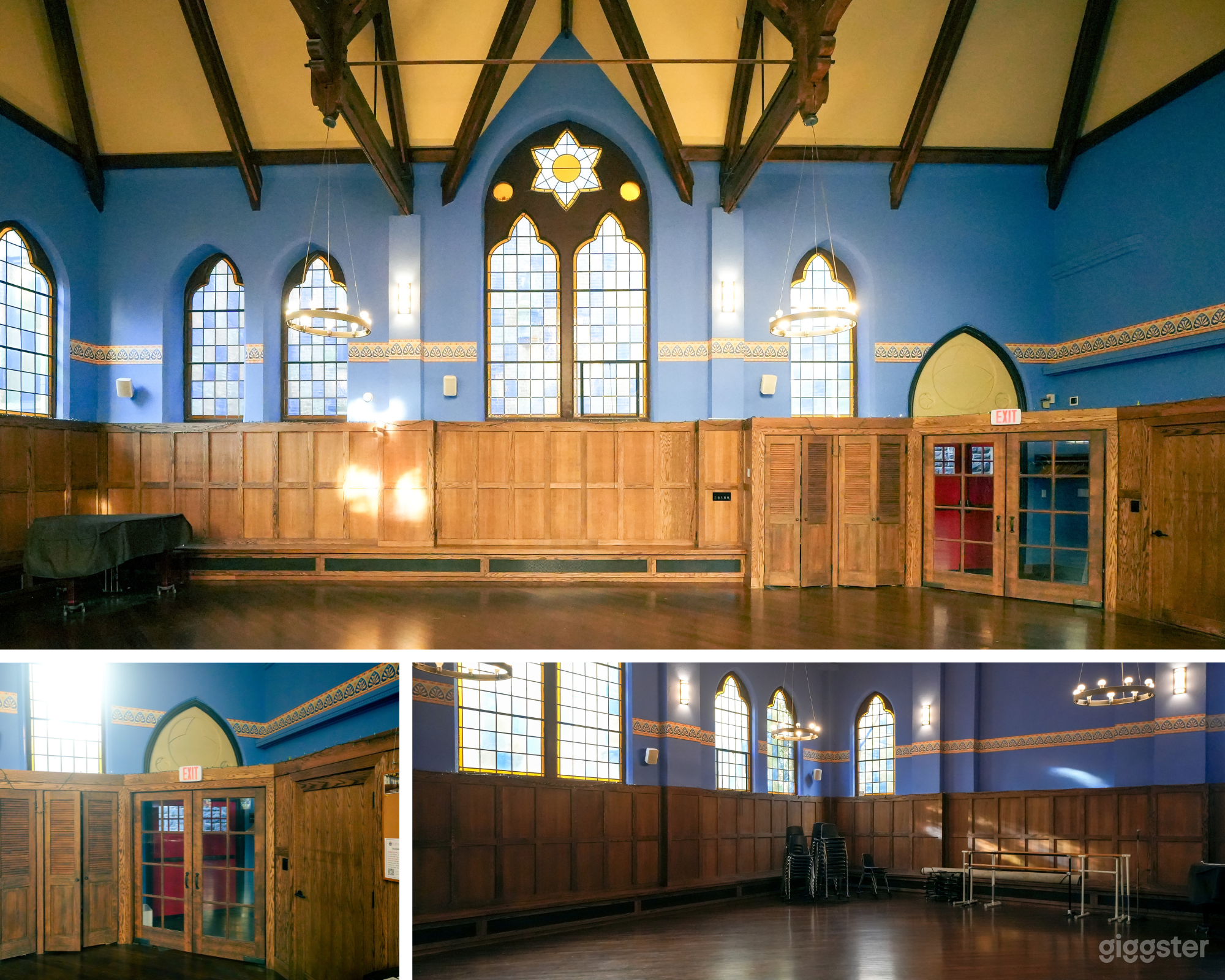 Large Open Space with Wood Details Photo 1