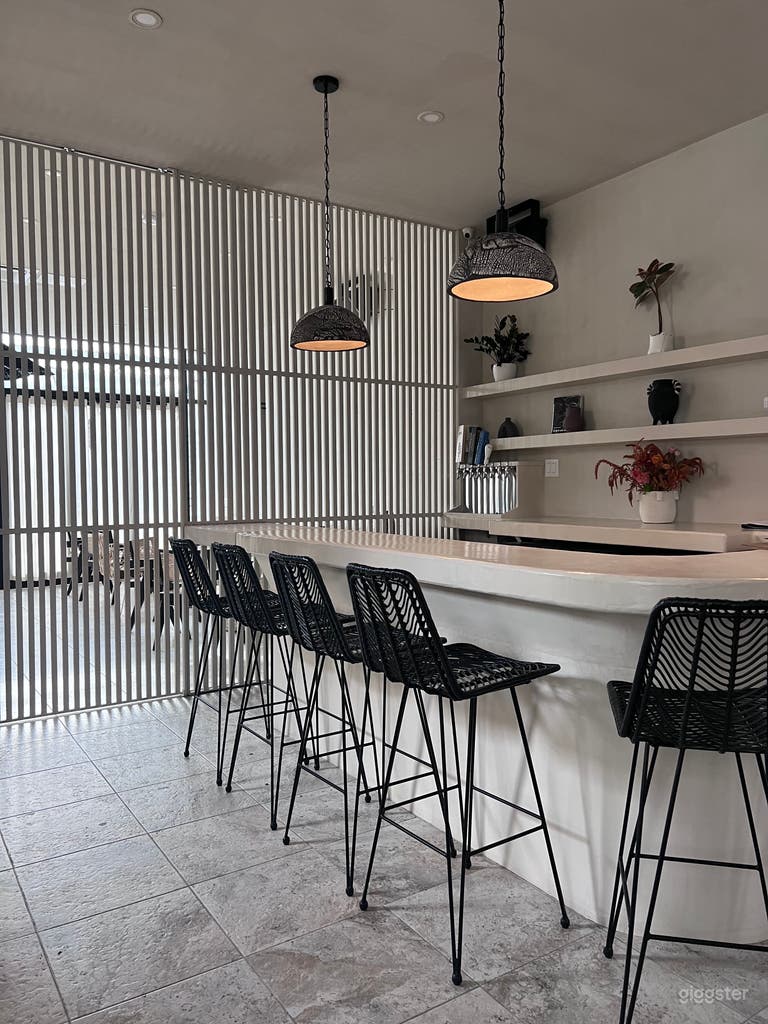  Área de bar 
