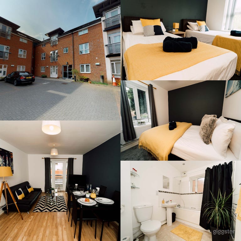  Standard 2 Bedroom Apartment in Central Derby (Good for 5 people) 