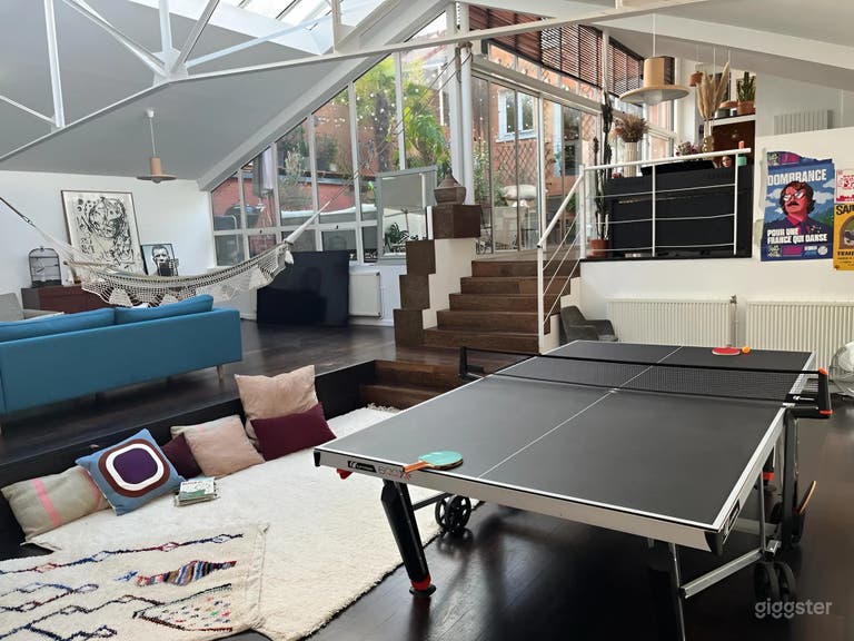  Loft parisien spacieux avec terrasse, studio & espace événementiel 
