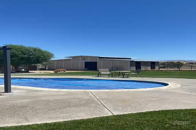  Refreshing Pool with Grassy Area  