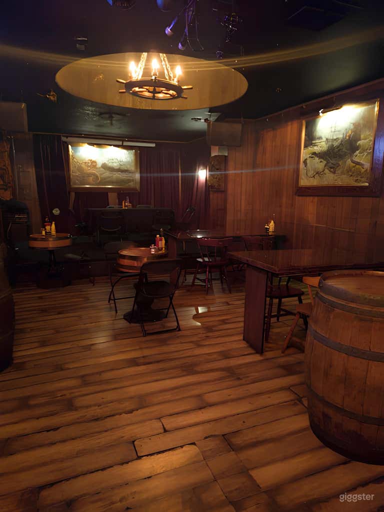  Historic Rock Bar with Stage & Nautical Charm 