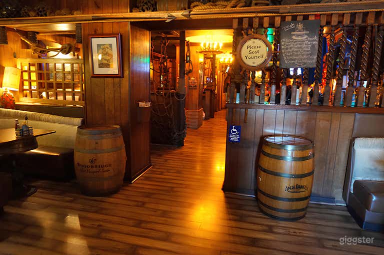  Historic Rock Bar with Stage & Nautical Charm 
