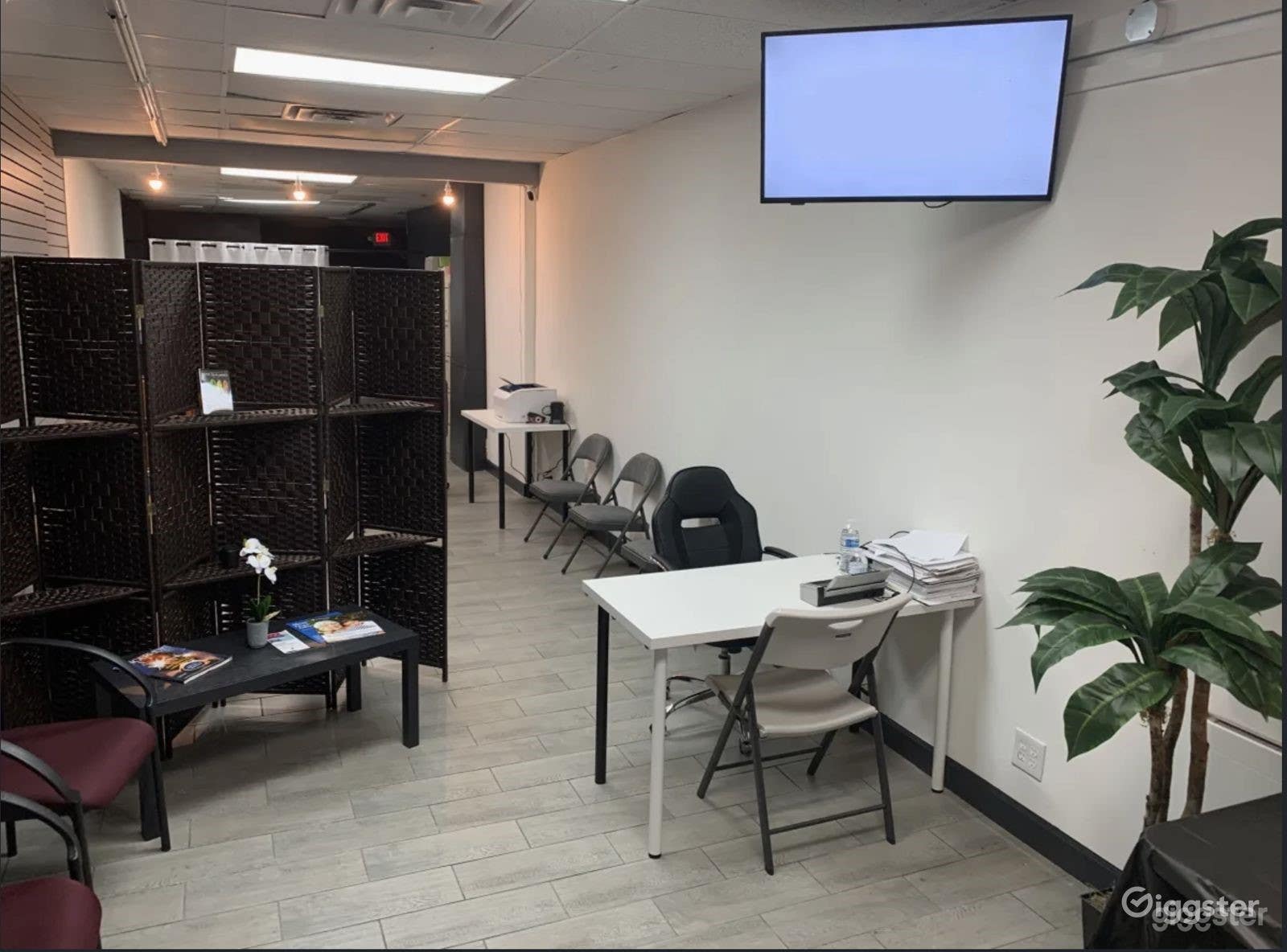 Coworking shared space