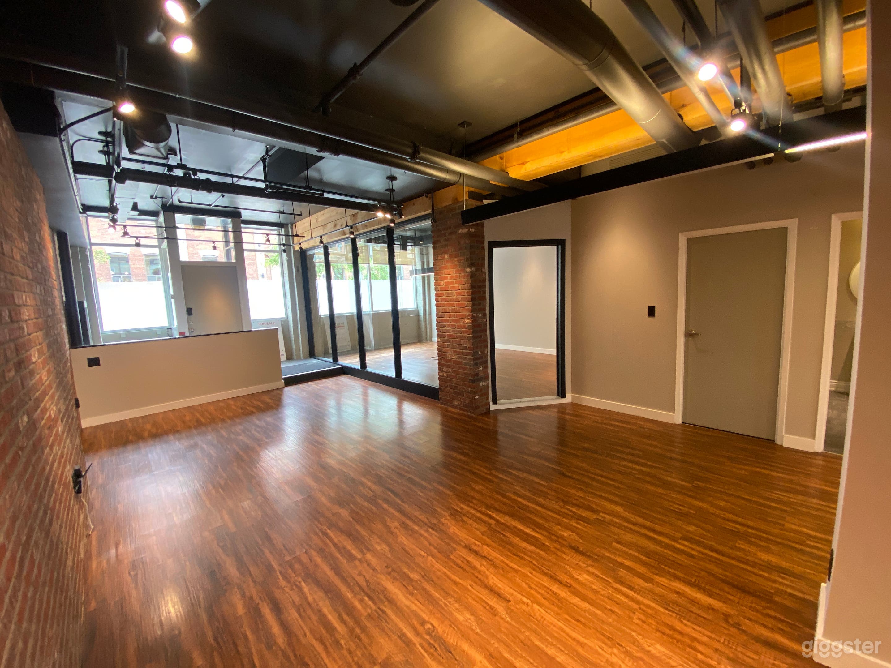 Enclosed Boardroom with Glass walls