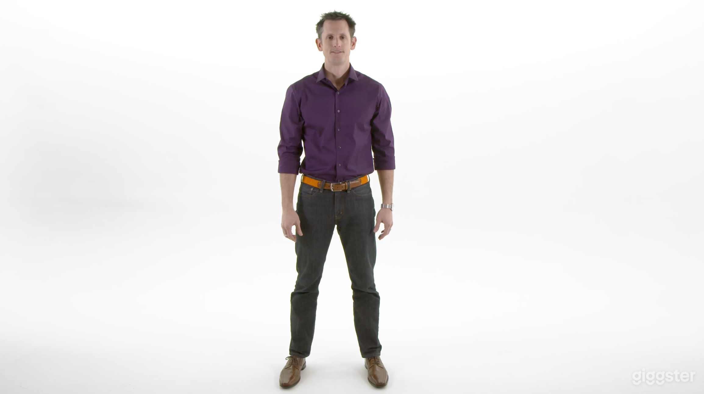 Filmed on our white Infinity Background