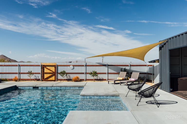  Custom Container home and desert retreat space 