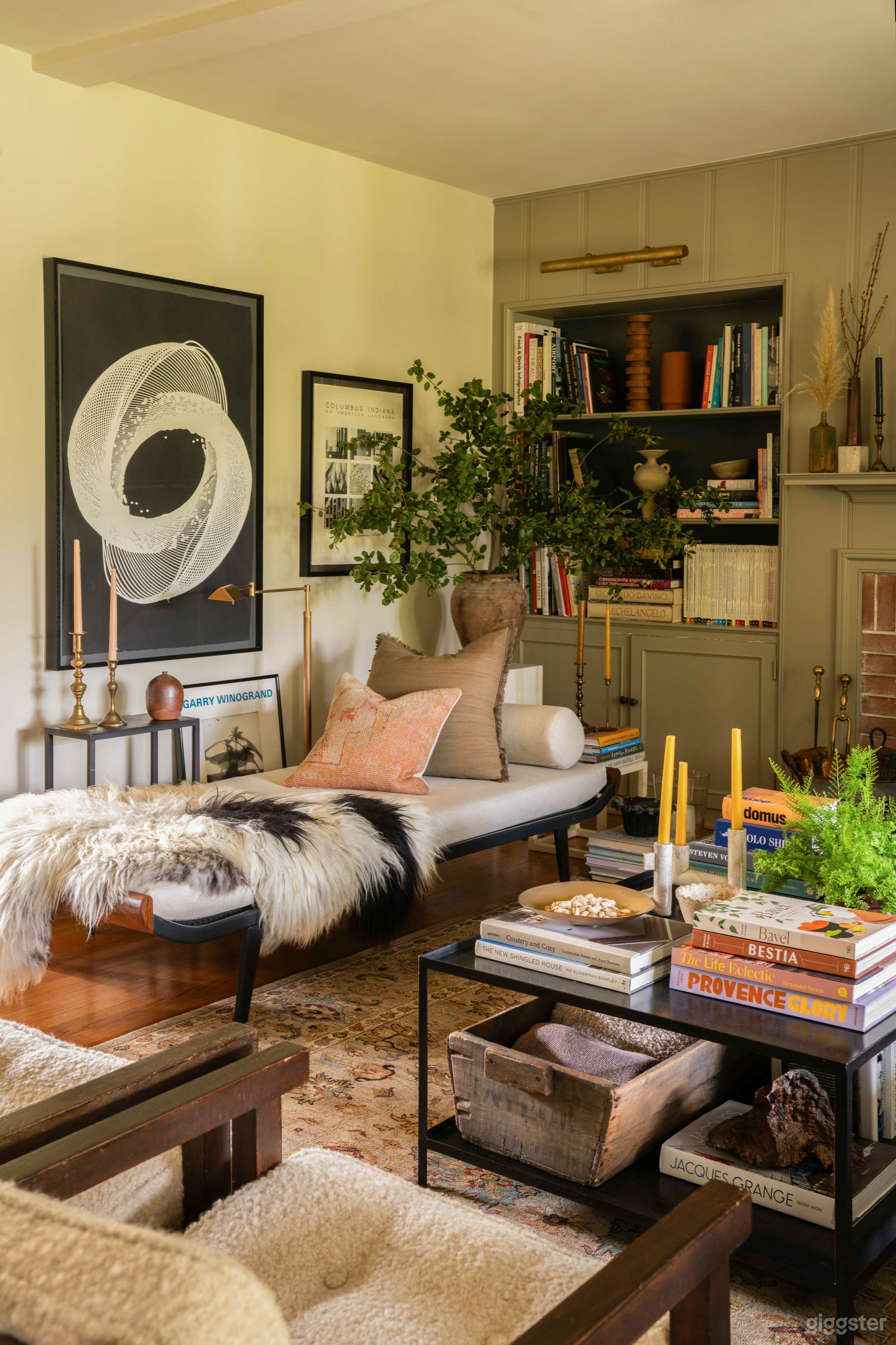 Corner of living room