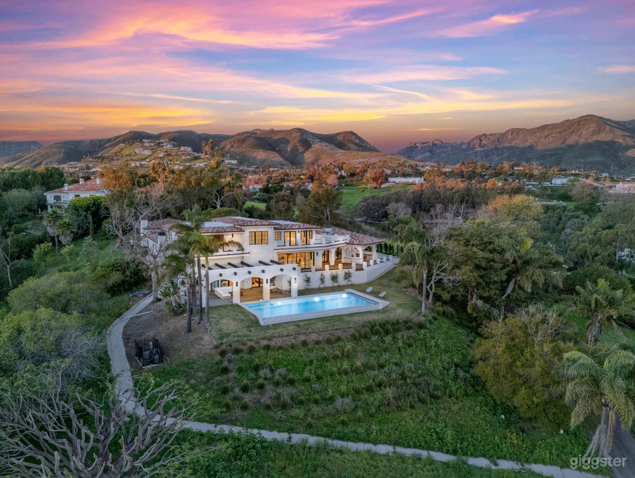 Zuma Canyon Estate Modern with Old Mixed Architecture Photo 1