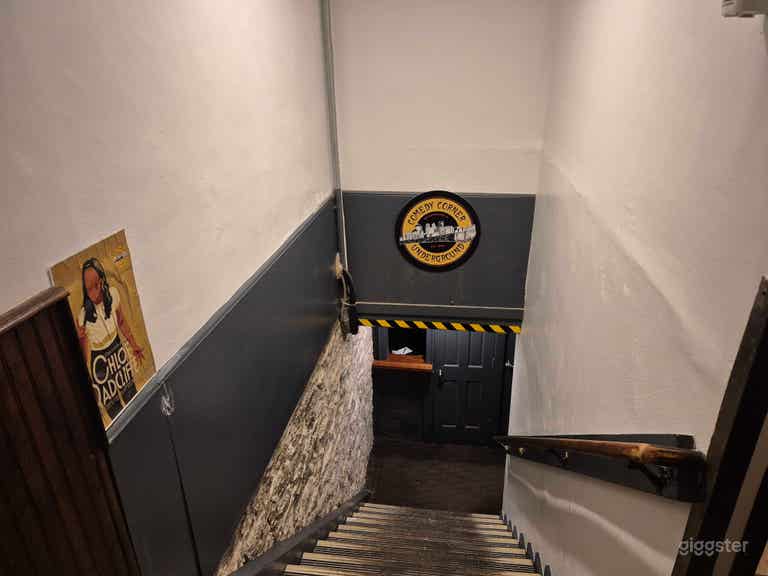  Fun small comedy club in the basement of a trendy NE bar 