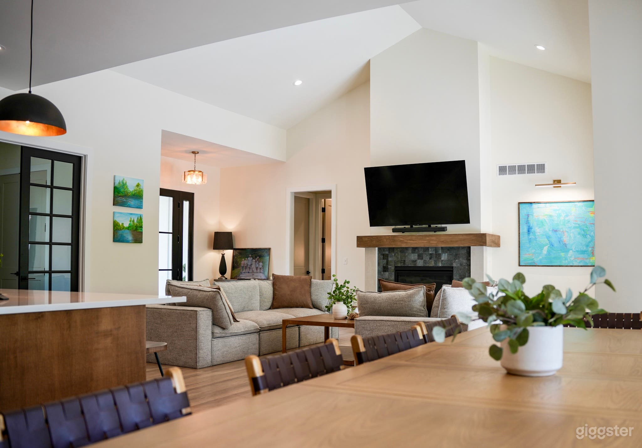 Modern Organic Dream Home with Designer Kitchen and Spa Bath Photo 2