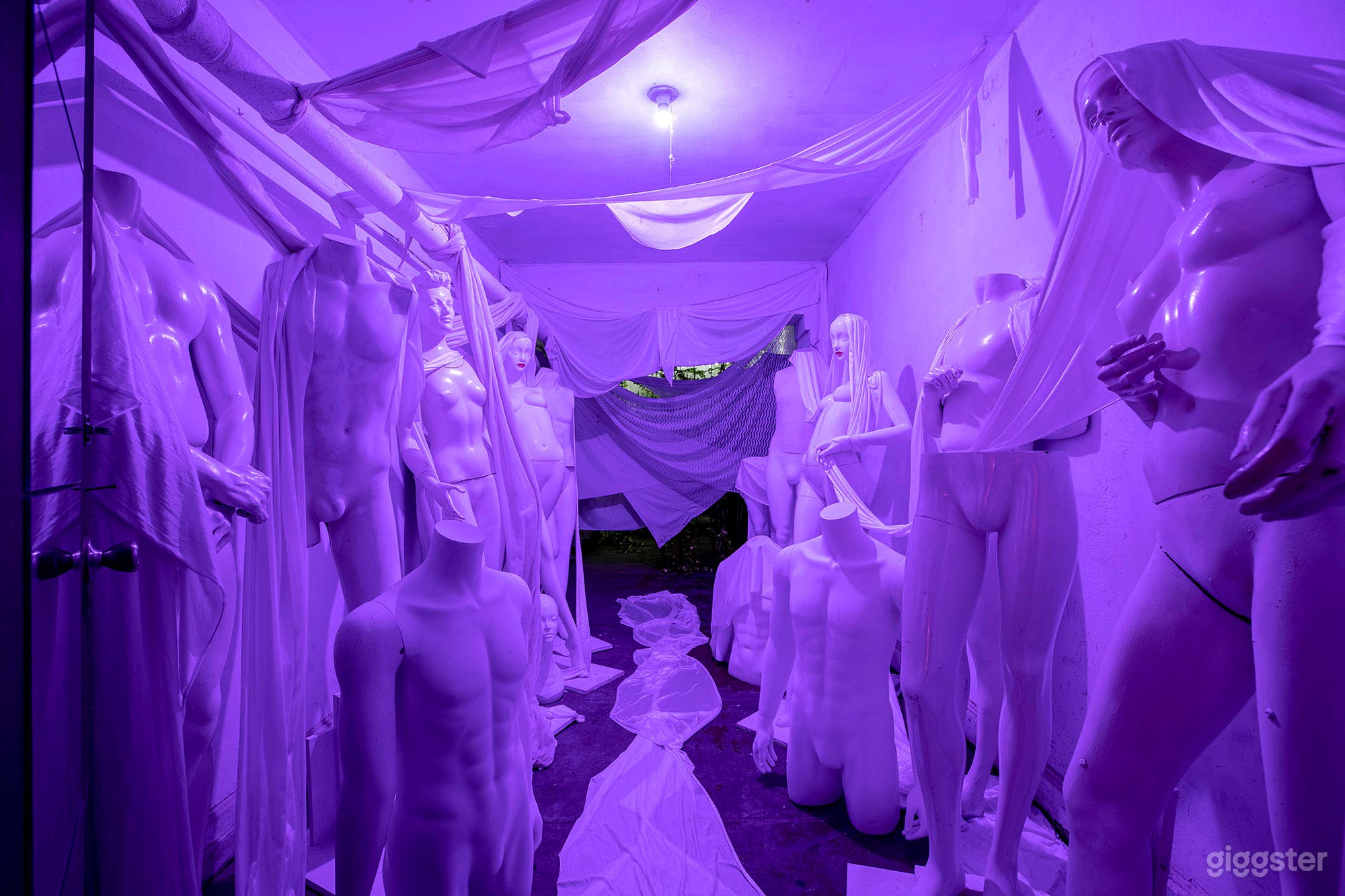 Raw Historic Surreal Locker Room Photo 1