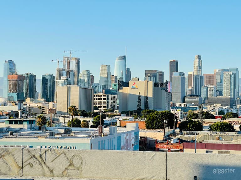  DTLA Rooftop with 360° Skyline Views at IN LA ART Studios 