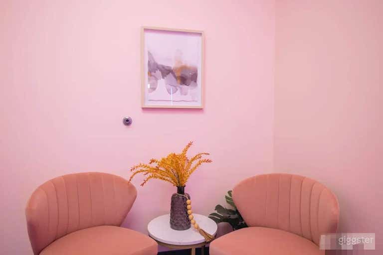  The Flamingo Room w/ Professional Podcast Setup 