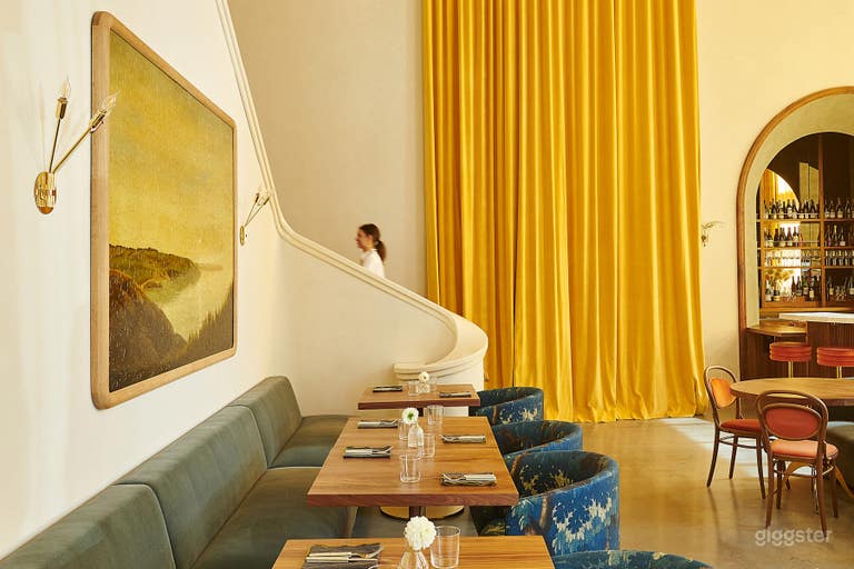  Art Deco/MCM Inspired Restaurant & Wine Bar with Mezzanine 