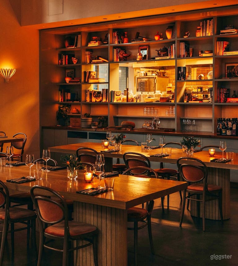  Art Deco/MCM Inspired Restaurant & Wine Bar with Mezzanine 