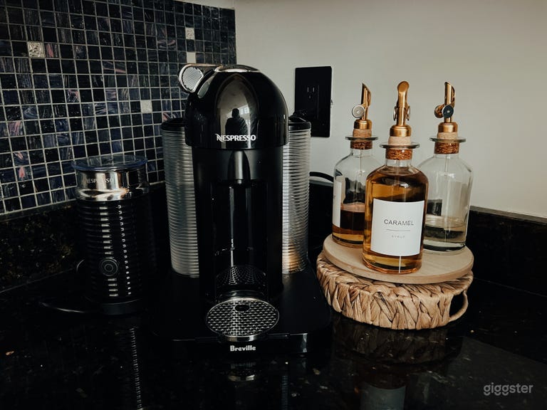  Nespresso Coffee station available 