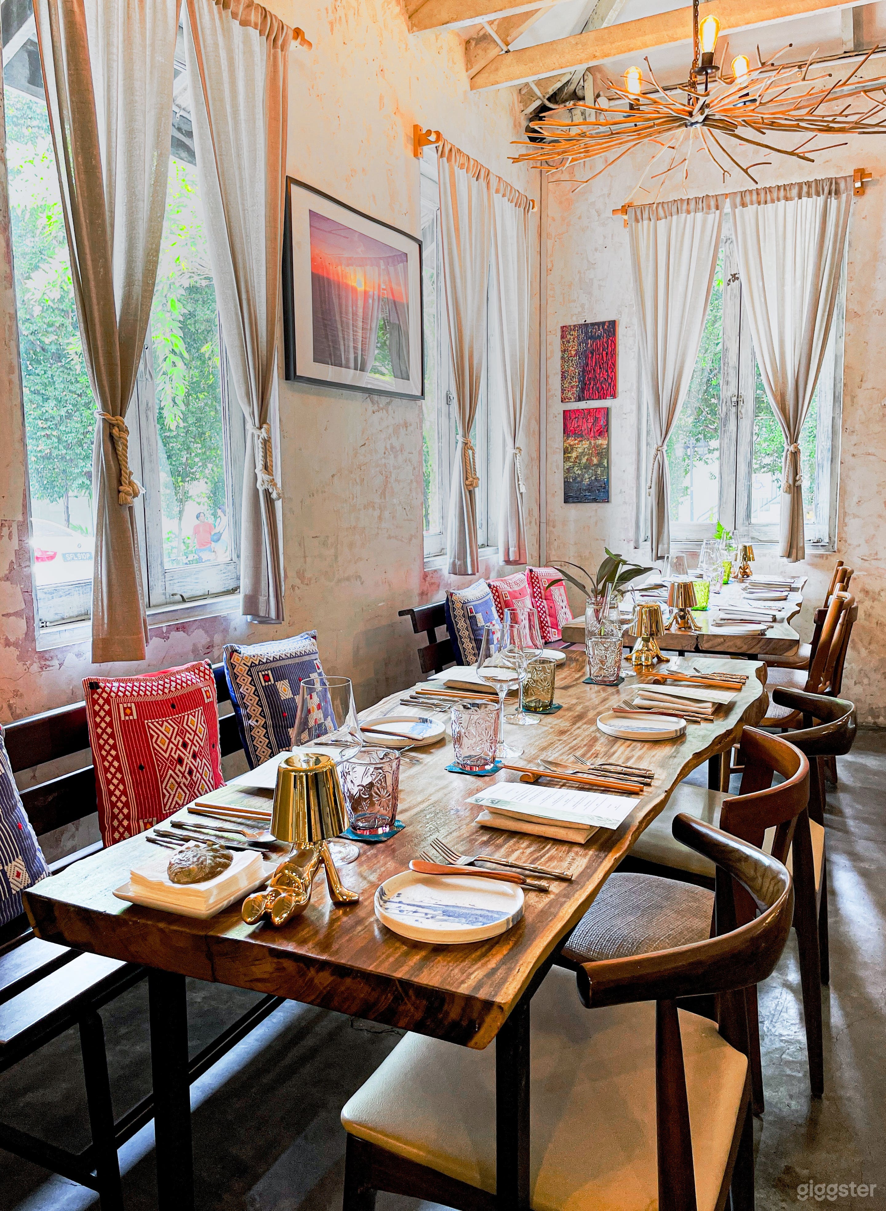 Charming Rustic Barnyard Restaurant with British Era Barrack Vibes Photo 2