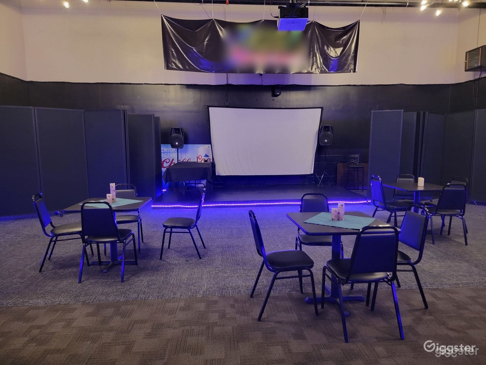Large Event Room with Multiple TVs Photo 1