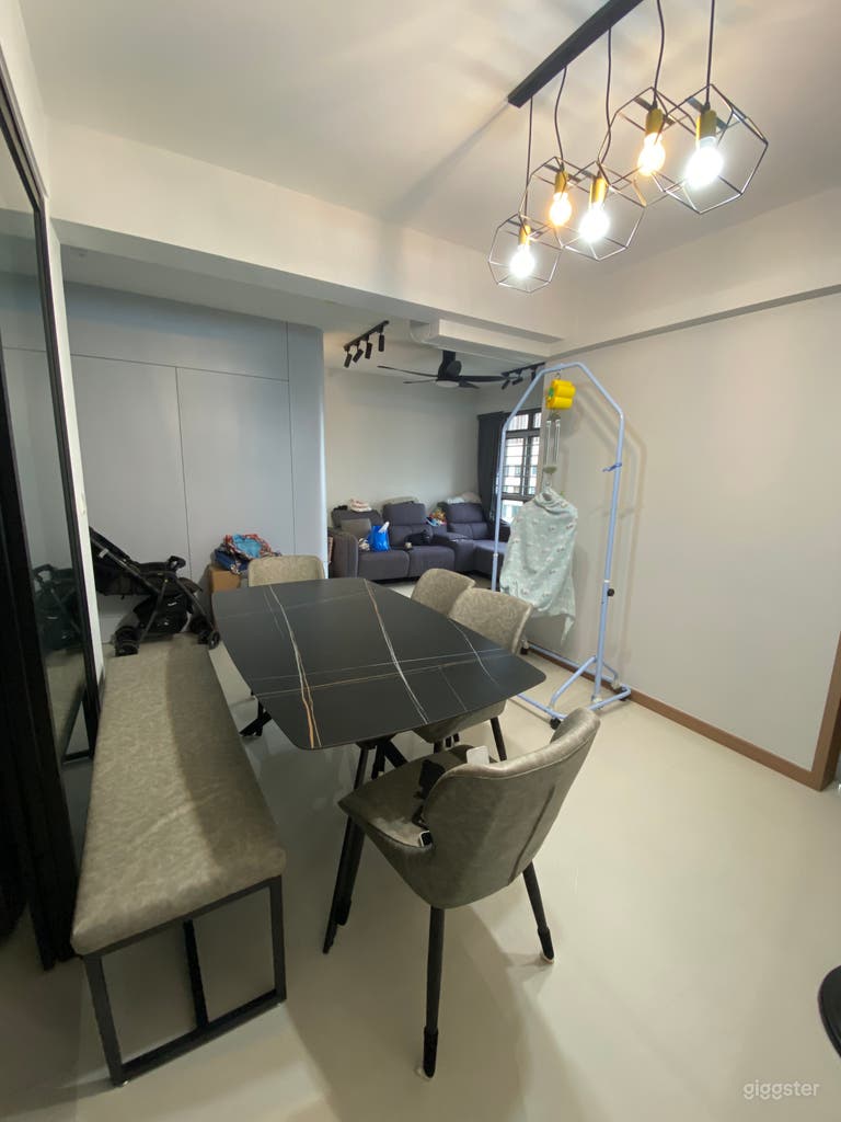  Moderno HDB de 4 habitaciones en Fernvale 