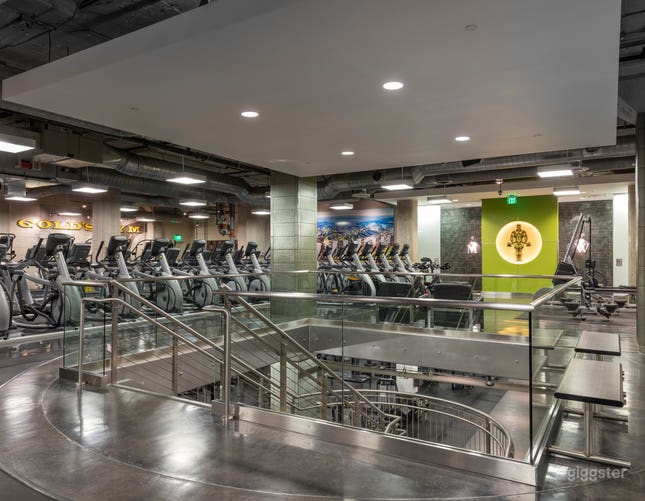 Iconic Fitness Facility in Los Angeles Gold's Gym Hollywood