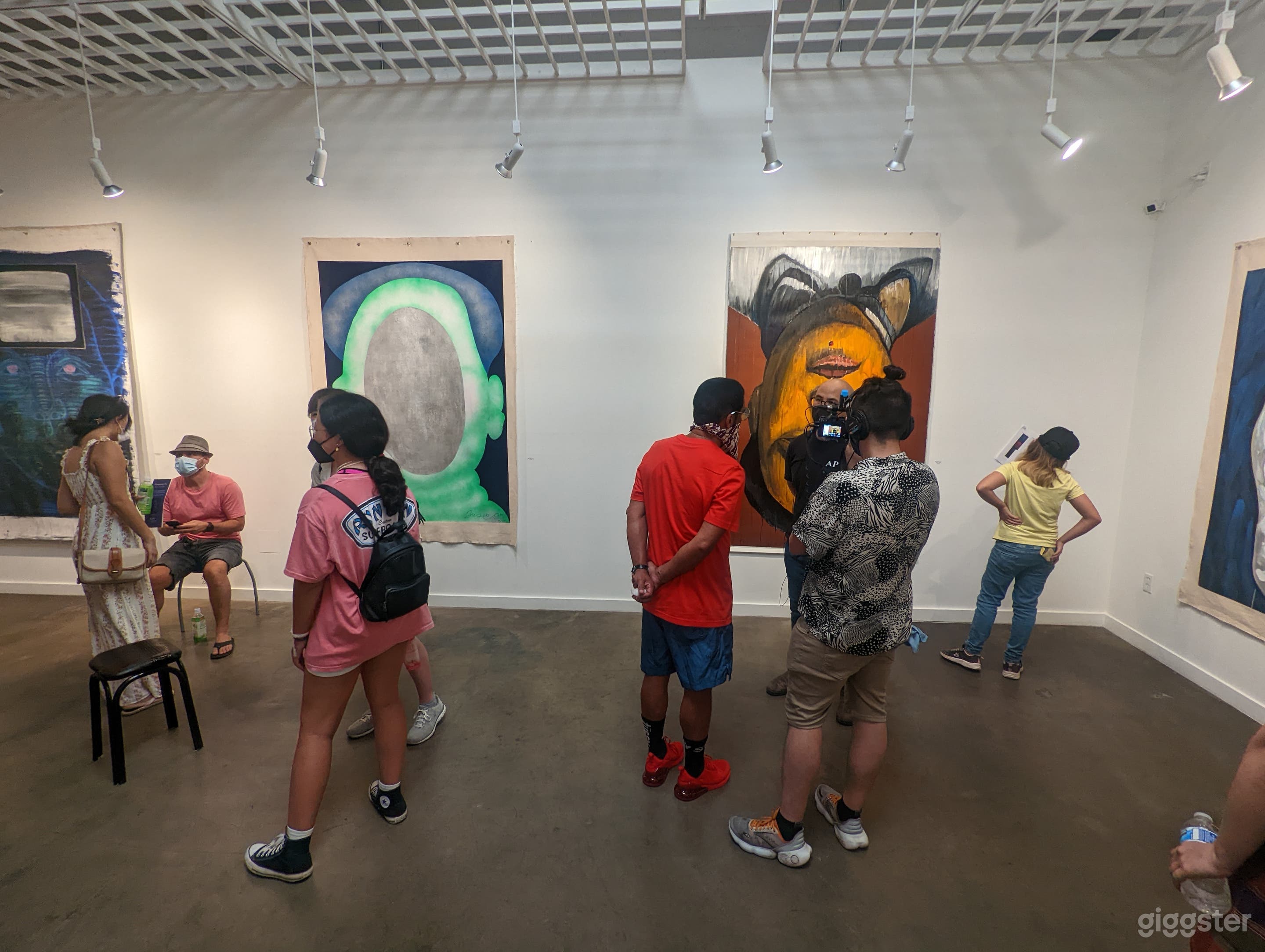 Private Art Exhibition Public Viewing.