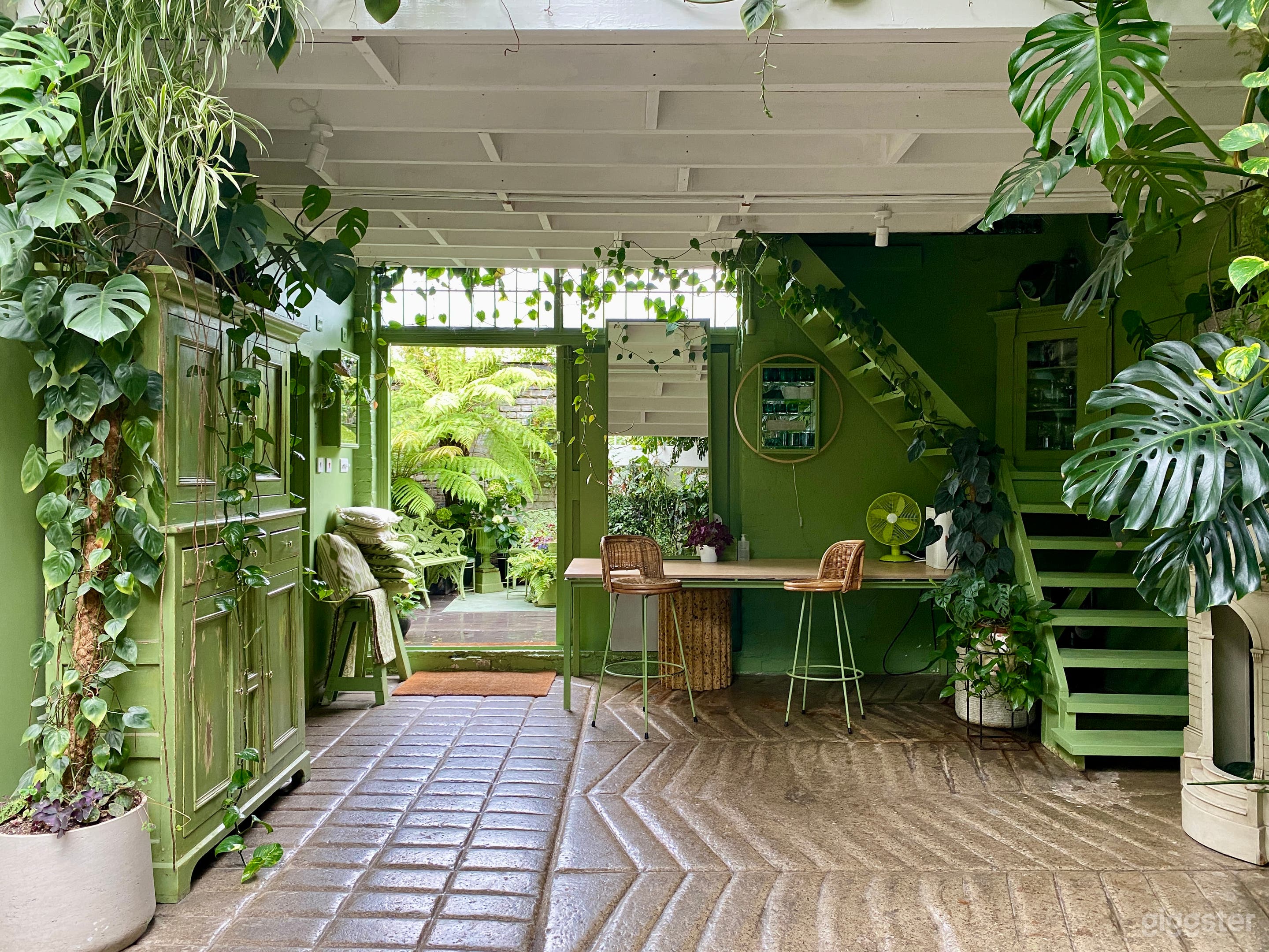 Plant filled Victorian stable Venue Photo 4