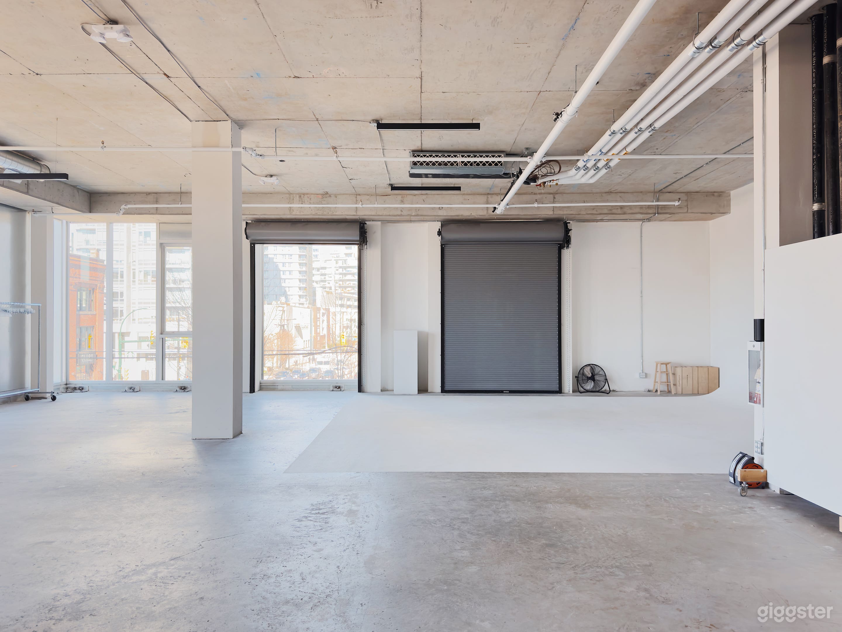 Level 2 - Cove north facing. rolling shutters open and close