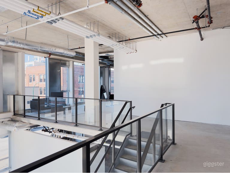  Level 2 - Stairs to mezzanine &amp; lounge. 