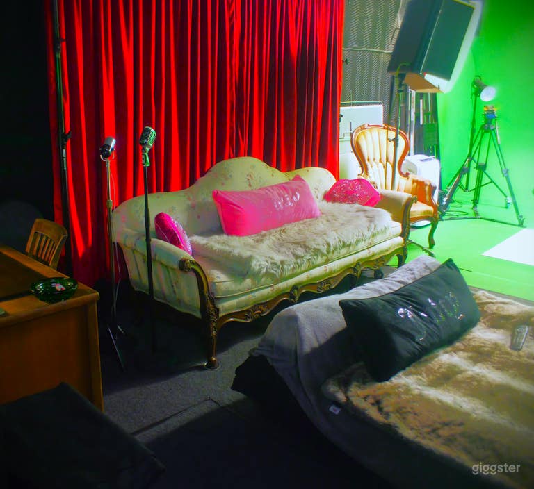  Vorgelichtete, schalldichte Studio-Soundbühne - Greenscreen-Cyc 