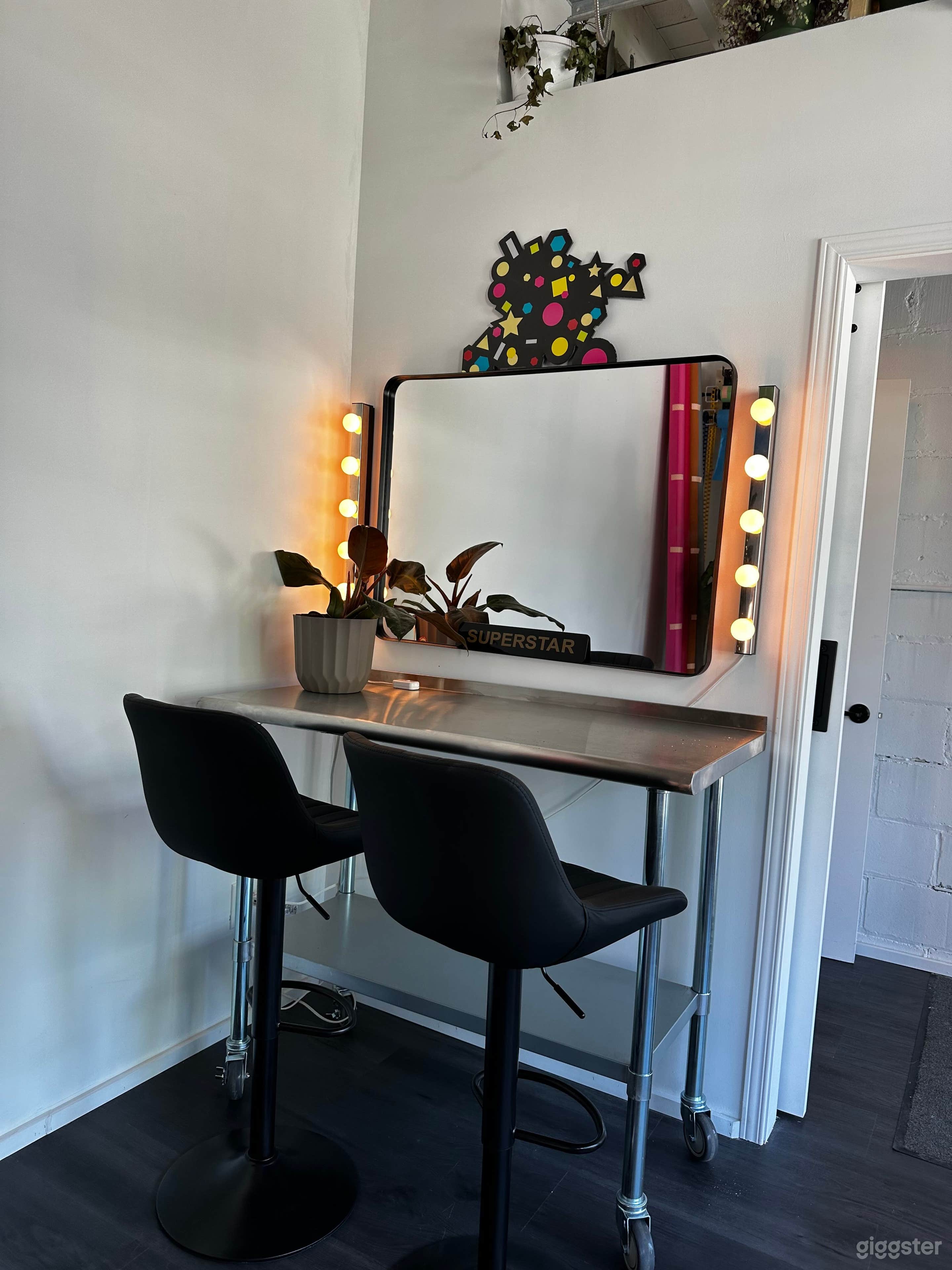 Makeup and Hair Station