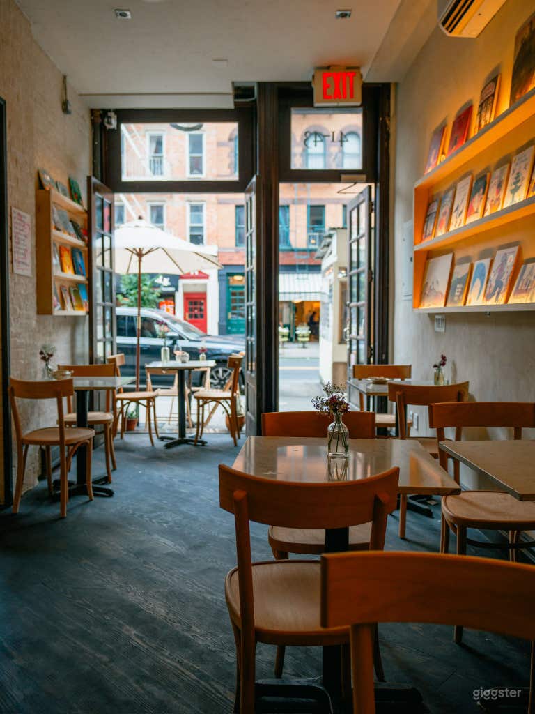  Whimsical Italian Bistro and Bookstore in West Village 