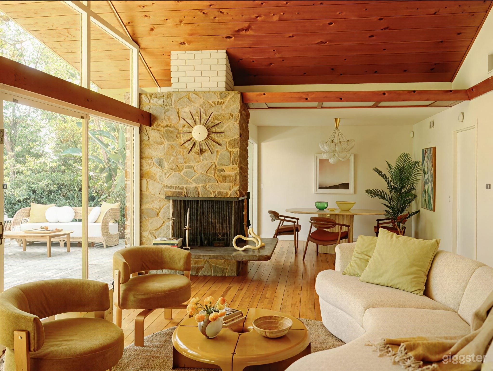 Midcentury Modern Retreat with Pool & Lush Landscaping Photo 2