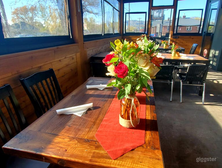  Covered and heated patio 