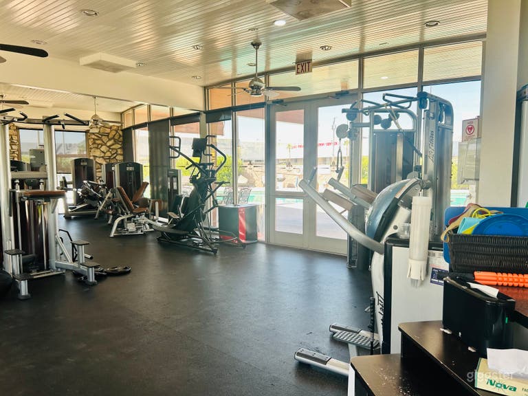  Private Fitness Center Overlooking Beautiful Golf Course 