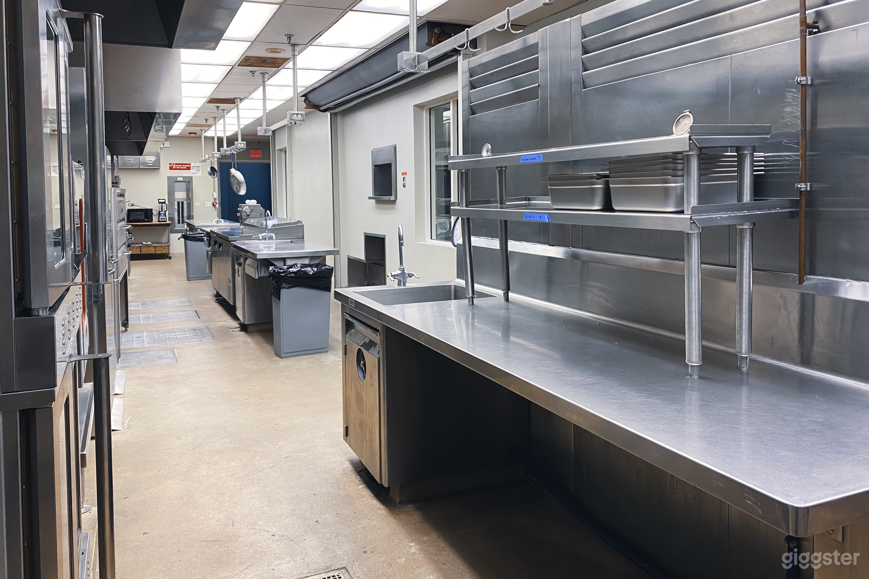 Grade A Commercial Kitchen in Production Facility Photo 2