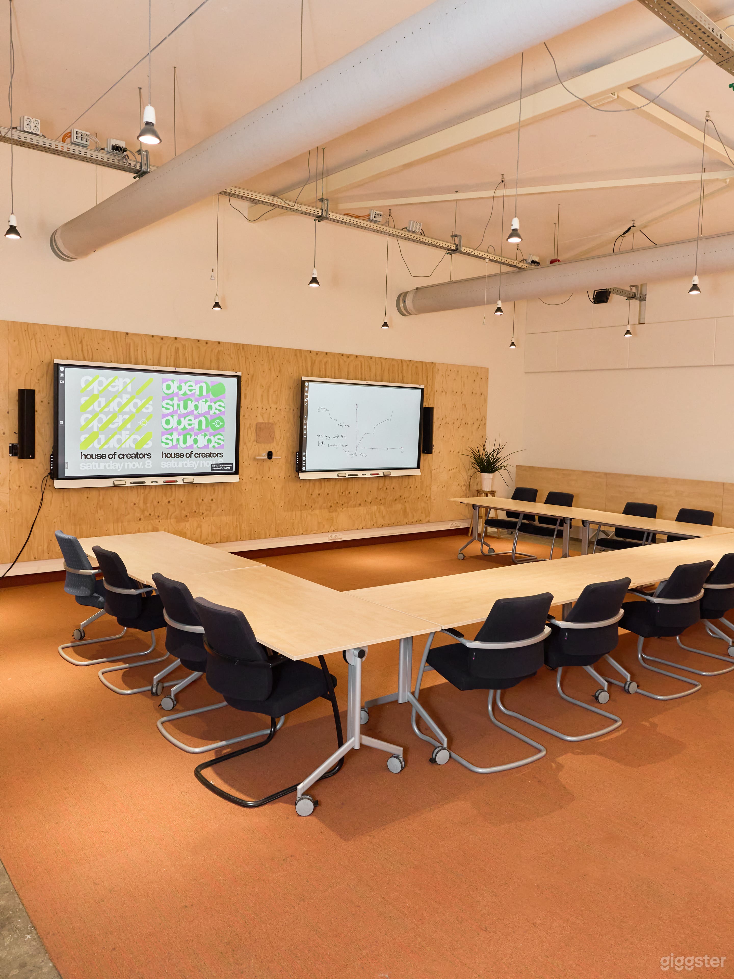 iRoom – 80 m² flexibele workshop- & vergaderruimte Foto 2
