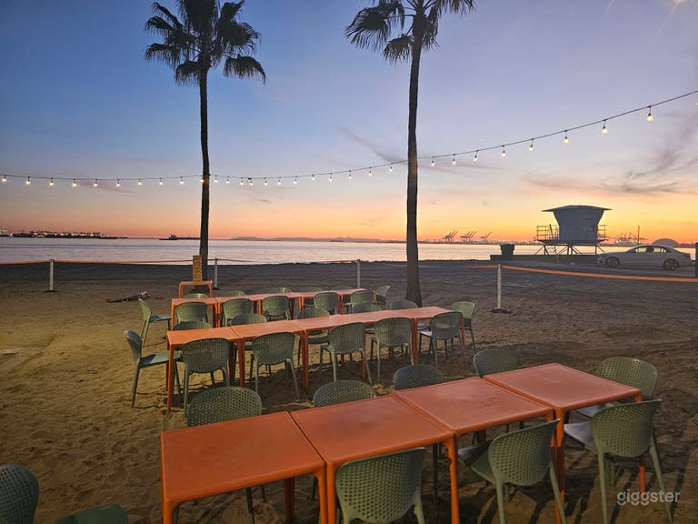  BEACH FRONT EVENT SPACE ON THE SAND 150FT FROM THE WATER  