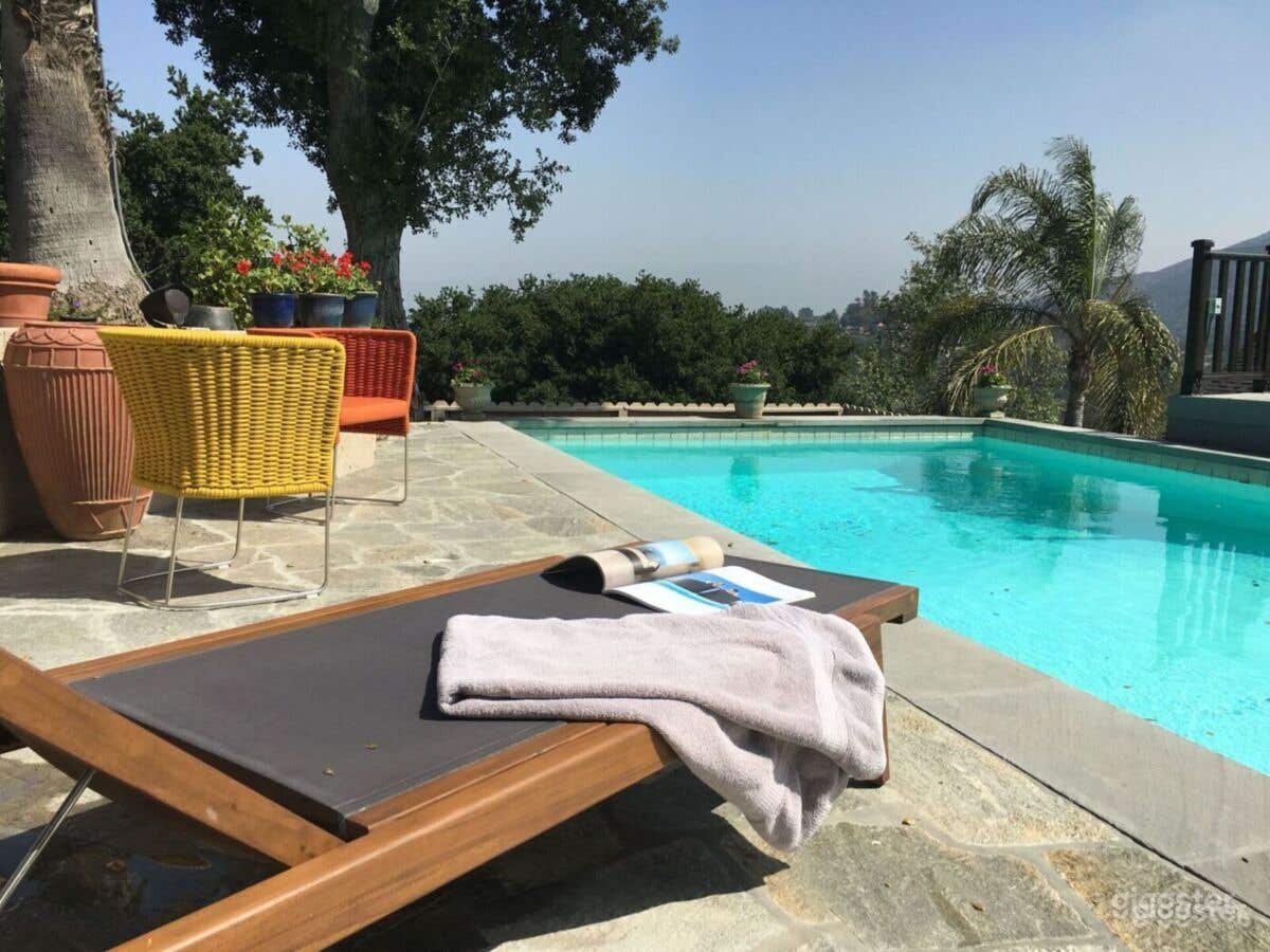 Hollywood Hills sun-drenched Pool &amp; Gardens Photo 1