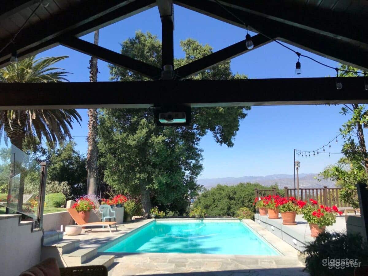 Hollywood Hills sun-drenched Pool &amp; Gardens Photo 2