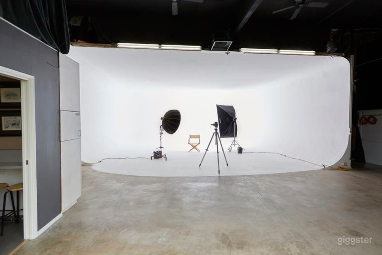  View from truck door of cove 