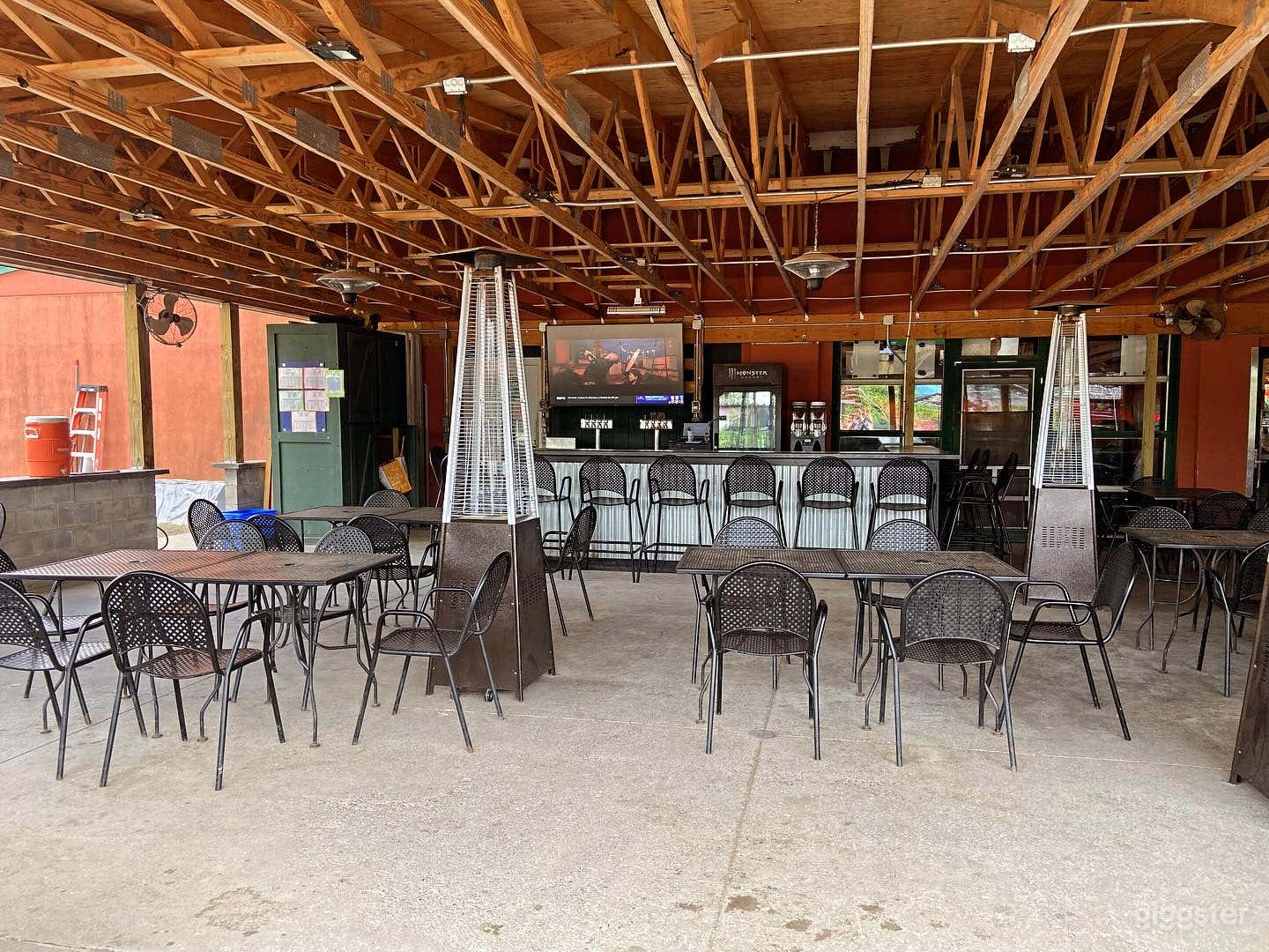 Wide Outdoor Patio Photo 1