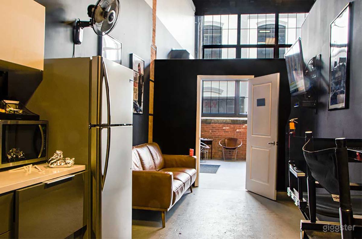 Kitchen area available for client's during their shoot.