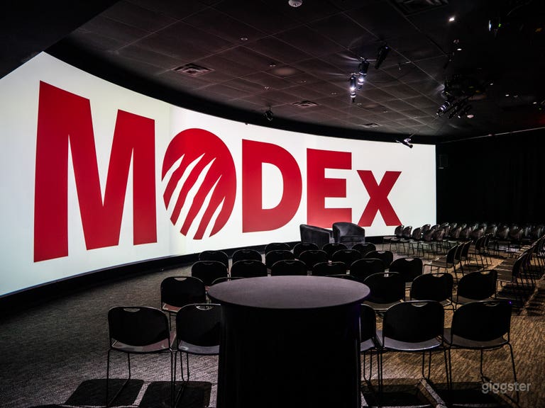  Event Space w/ Immersive/Curved 30 Ft & 60 Ft Video Walls 