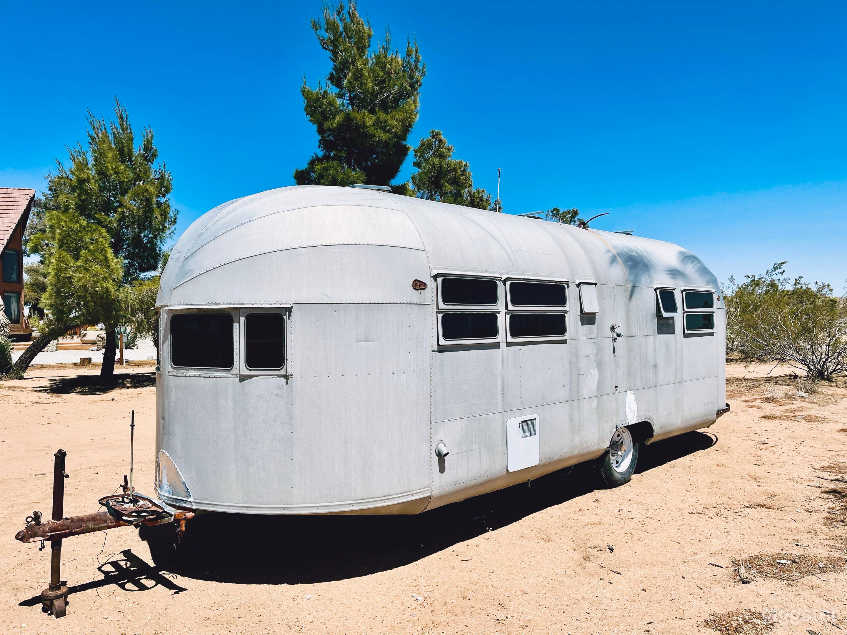 Gorgeous Vintage1953 Silver Streak Clipper Trailer Photo 2