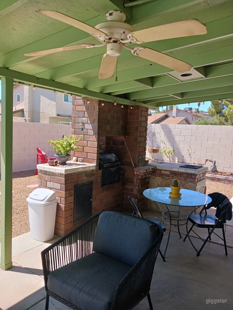  70s Style Las Vegas Pool House 