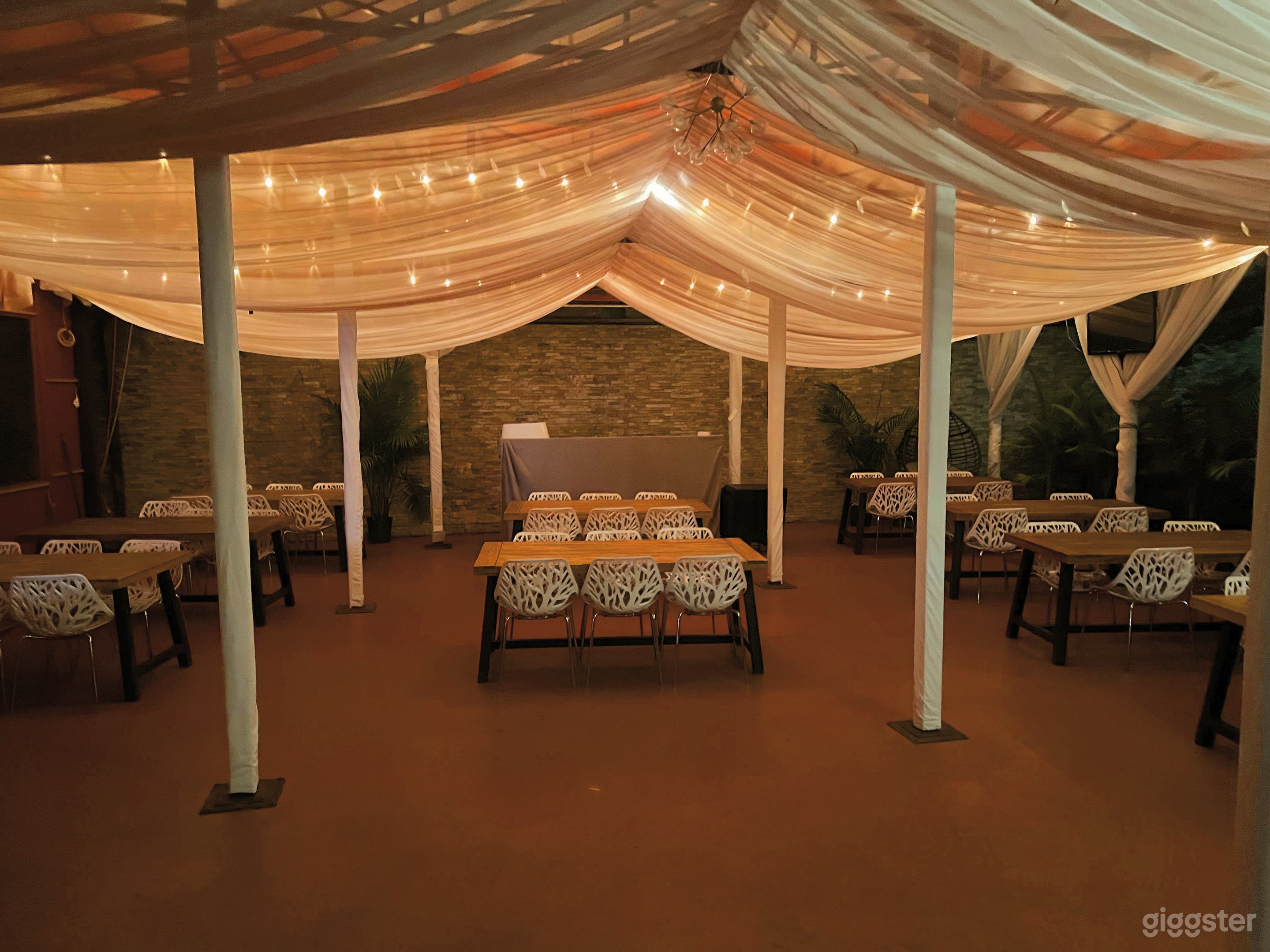 Private event space. 