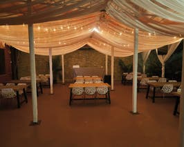  Private event space.  