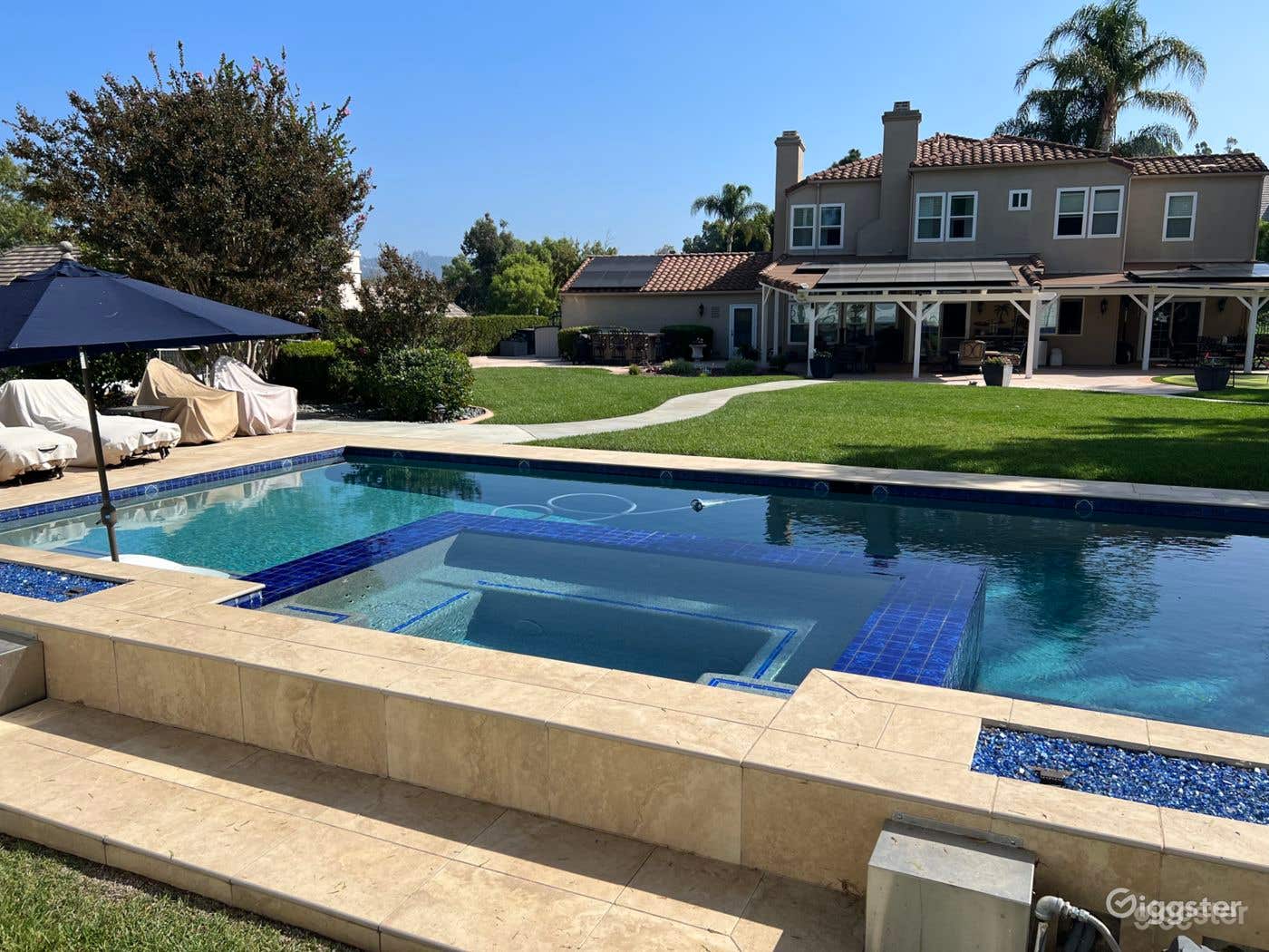 Astonishing Pool with Gazebo and Lush Yard Photo 4